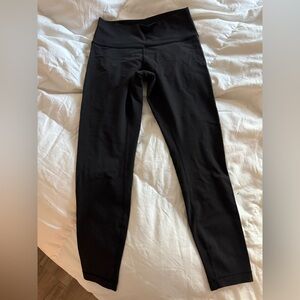 Lululemon Wunder under high rise Luon leggings